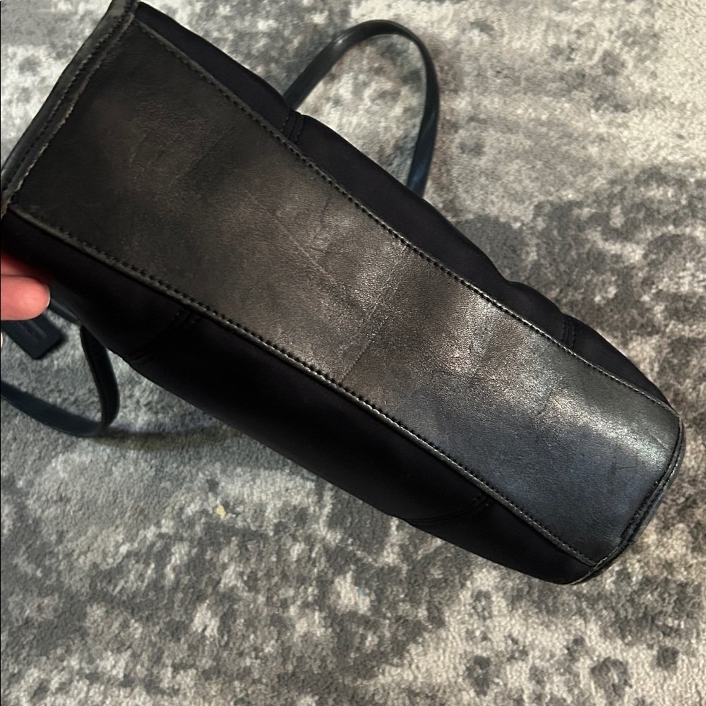 Vintage Coach Neoprene and Leather Shoulder Bag - Picture 10 of 10